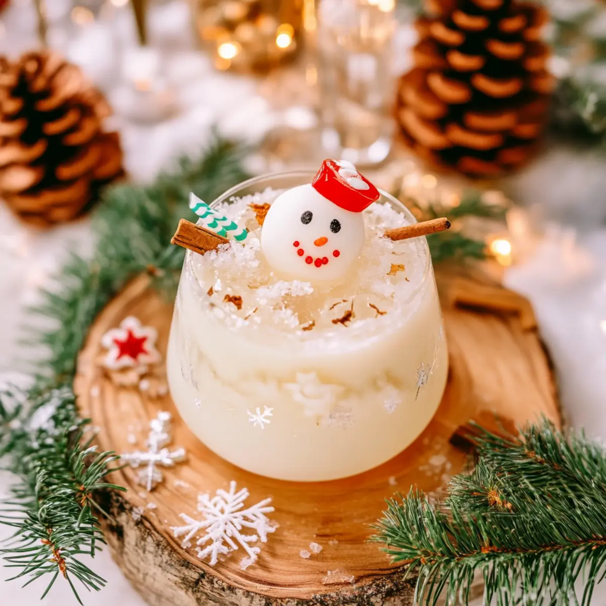Melting Snowman Mocktail tweekp
