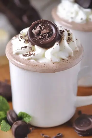 Mint Hot Chocolate trcs4l