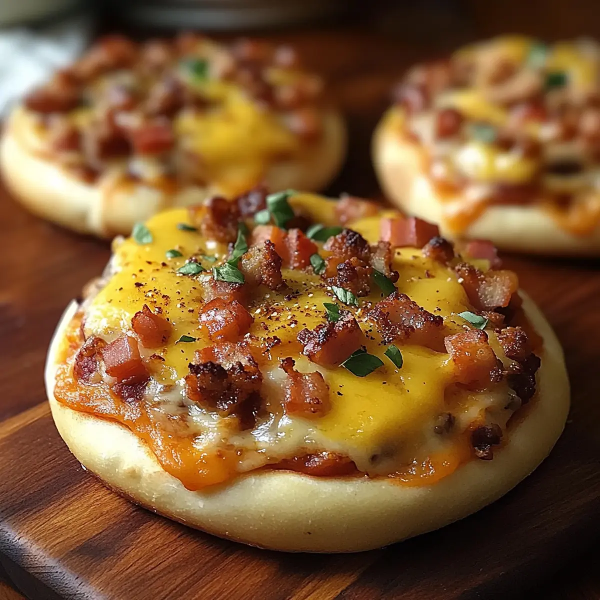 Muffin Breakfast Pizza