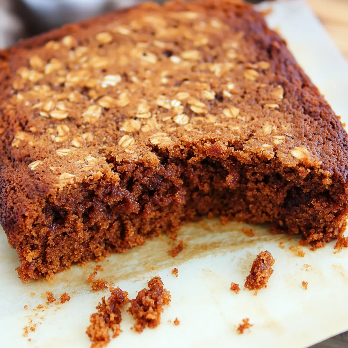 Oatmeal Carrot Cake
