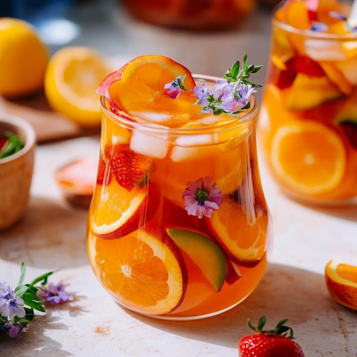 Pitcher Non Alcoholic Sangria uedvam