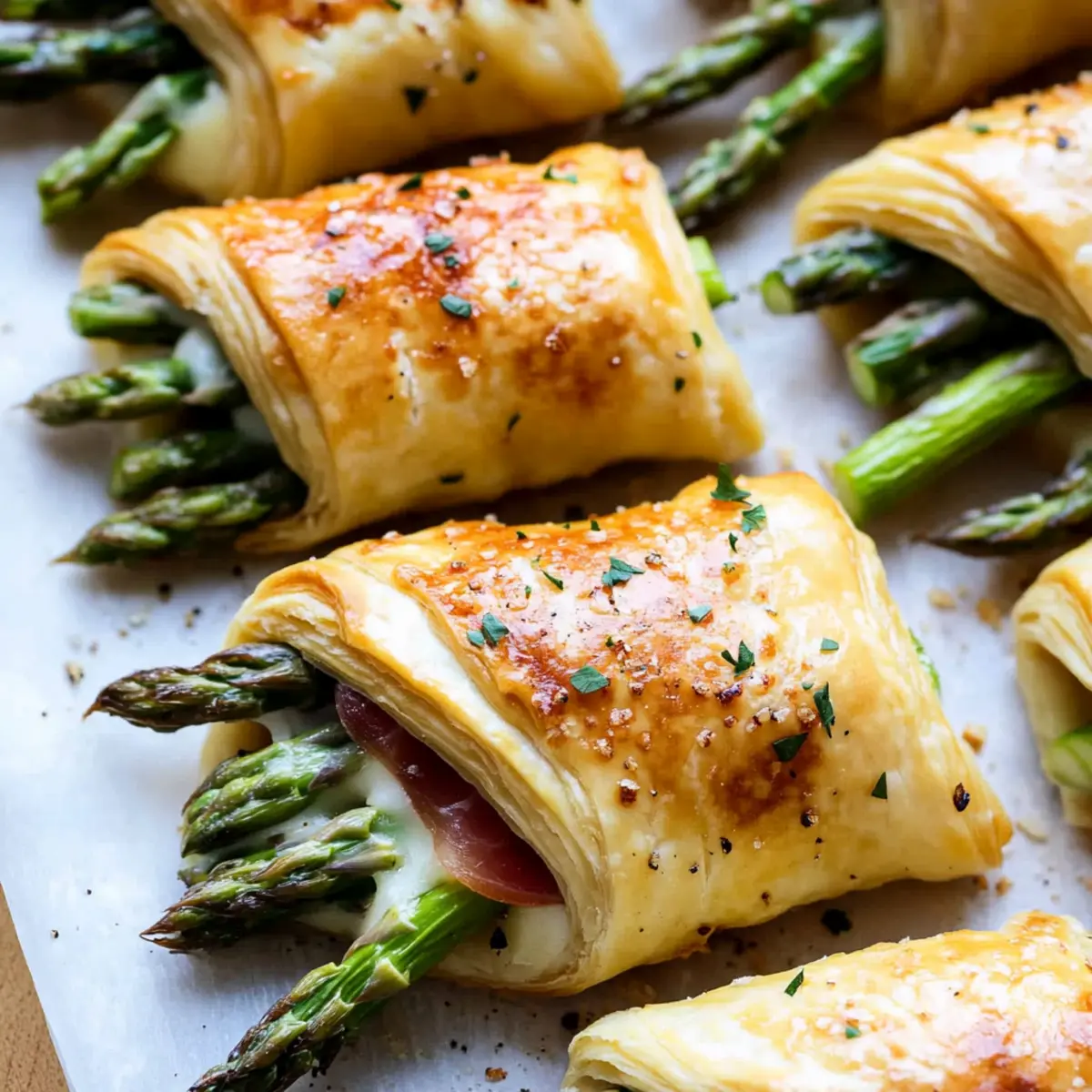 Indulgent Prosciutto Asparagus Puff Pastry Bundles to Impress 4 Prosciutto Asparagus Puff Pastry Bundles