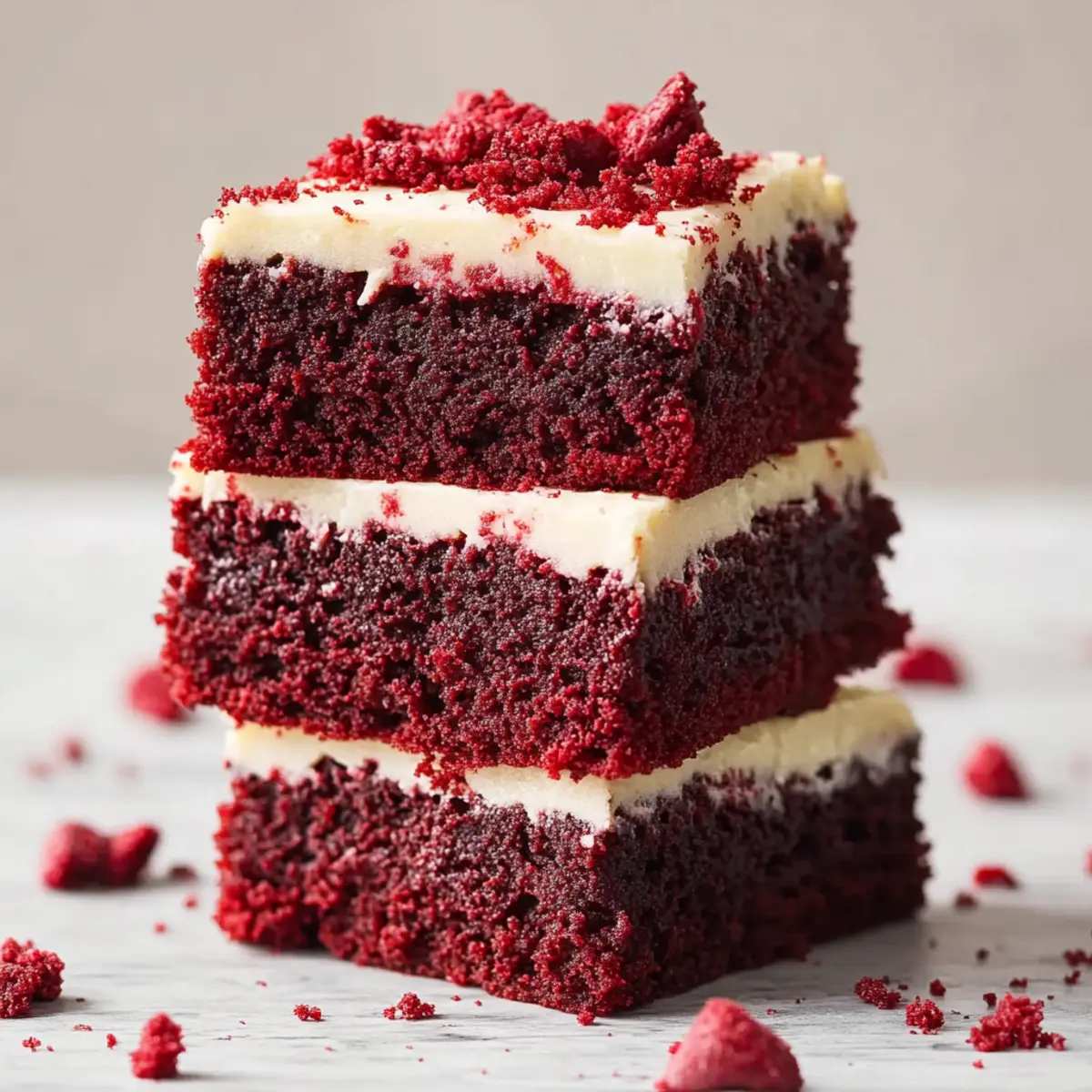 Red Velvet Brownies snrjyp