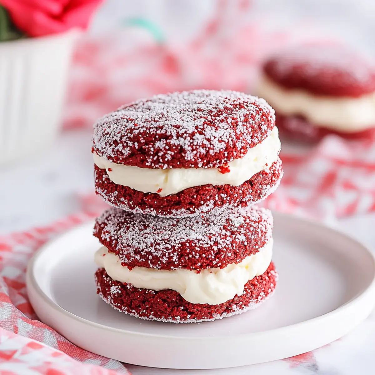 Red Velvet Sandwich Cookies with Cream Cheese Frosting dpkm1h
