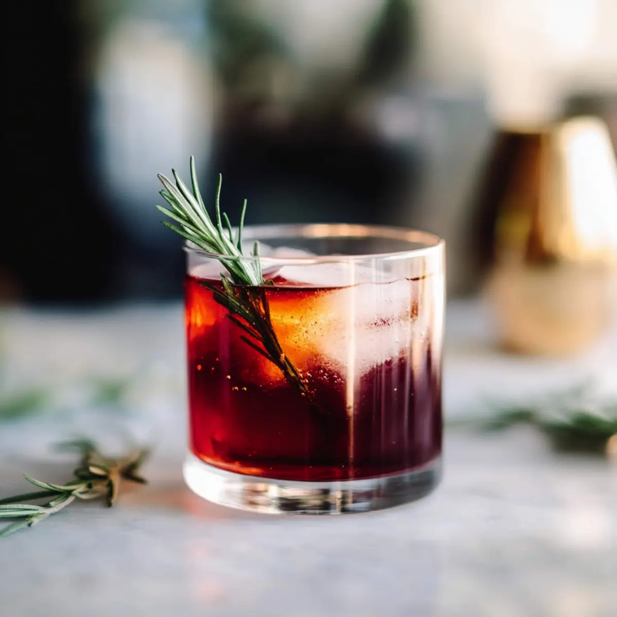 Rosemary Pom Spritzer AKA The Merry Mocktail di4qjm