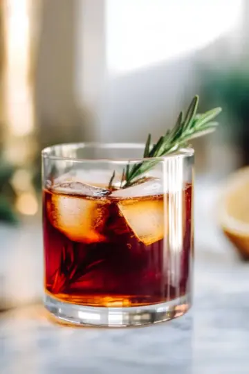 Rosemary Pom Spritzer AKA The Merry Mocktail uqe5co