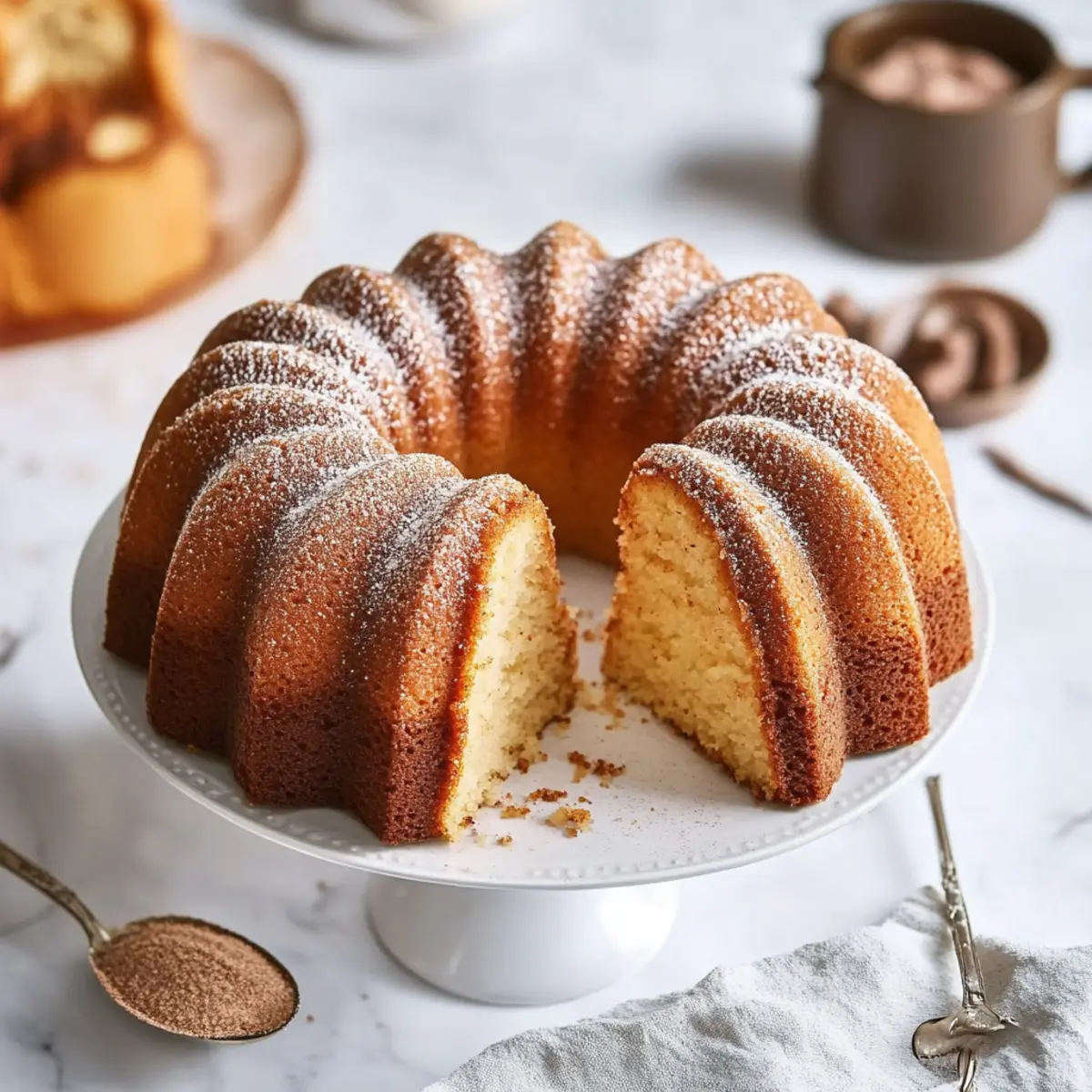 Snickerdoodle Bundt Cake jihbrb
