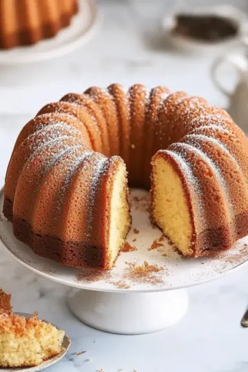 Snickerdoodle Bundt Cake wdw6jl