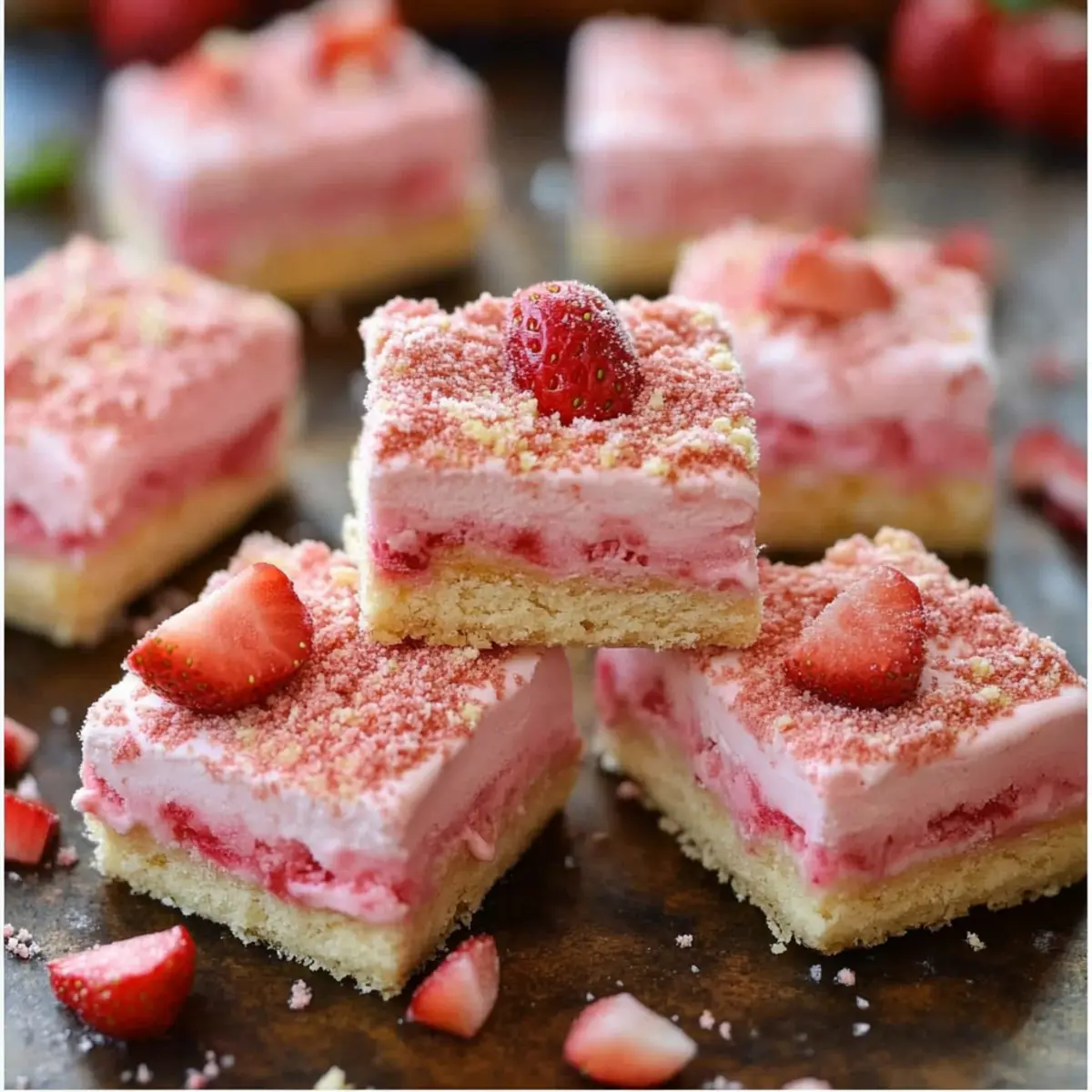 Strawberry Shortcake Ice Cream Bars wci1io