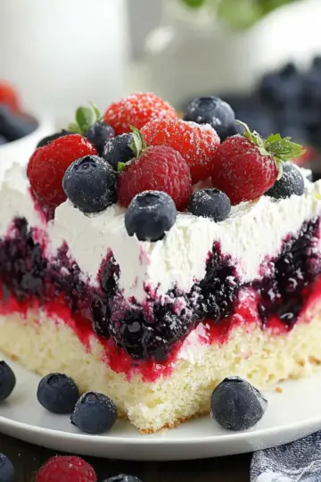 Summer Berry Poke Cake lh4ktc