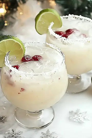 White Christmas Margarita qinuit