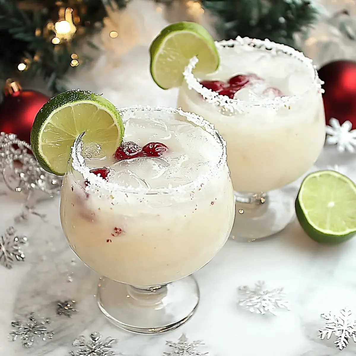 White Christmas Margarita