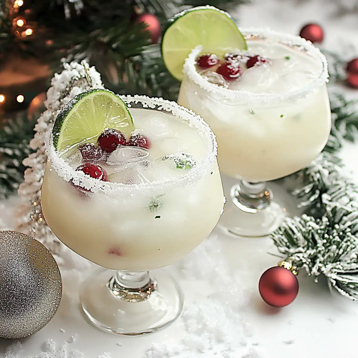 White Christmas Margarita w17ukt