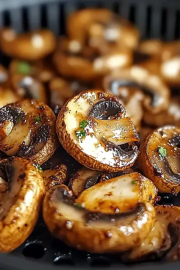 Air Fryer Mushrooms