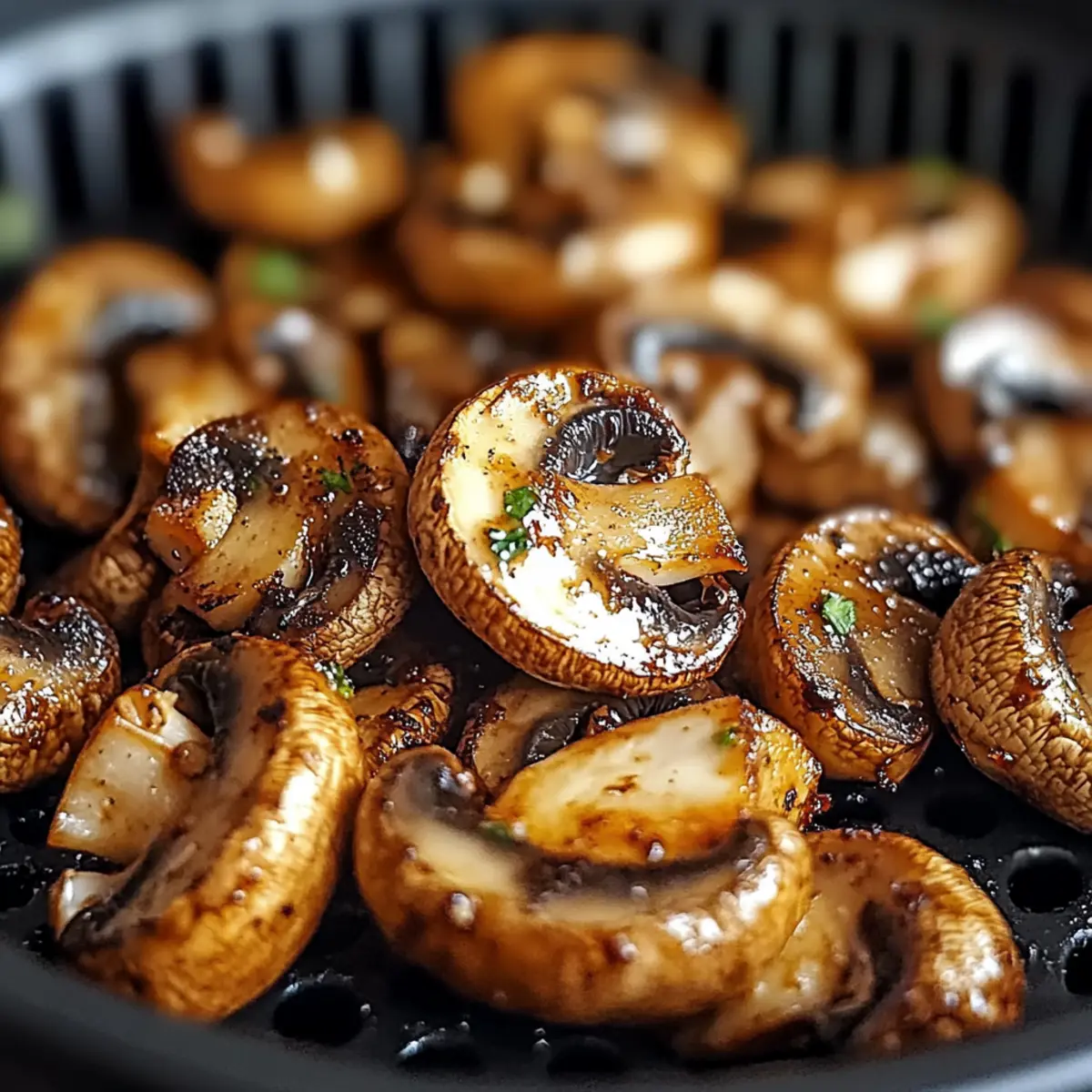 Air Fryer Mushrooms