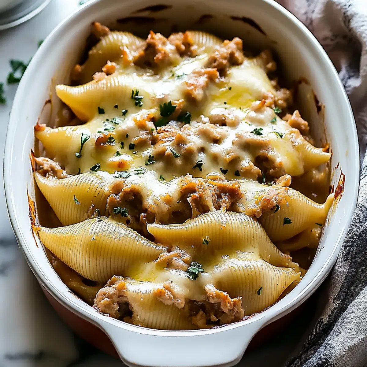 Turkey Stuffed Shells