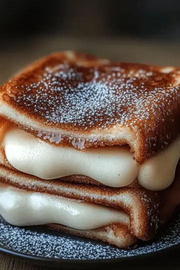 Churro Stuffed French Toast with Cinnamon Sugar