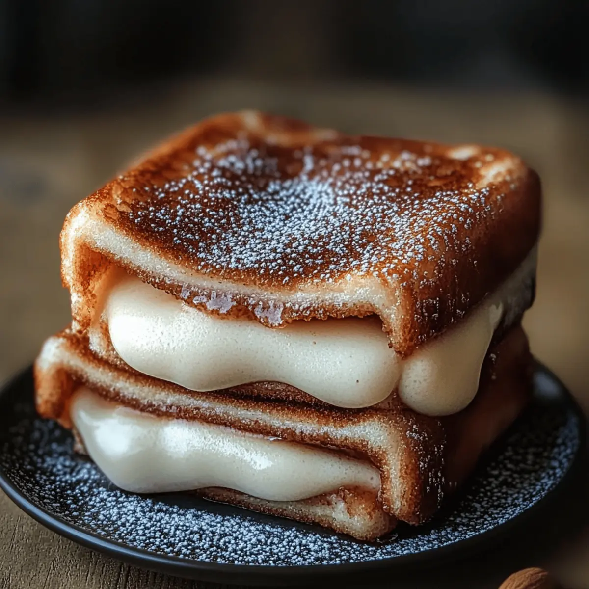 Churro Stuffed French Toast with Cinnamon Sugar