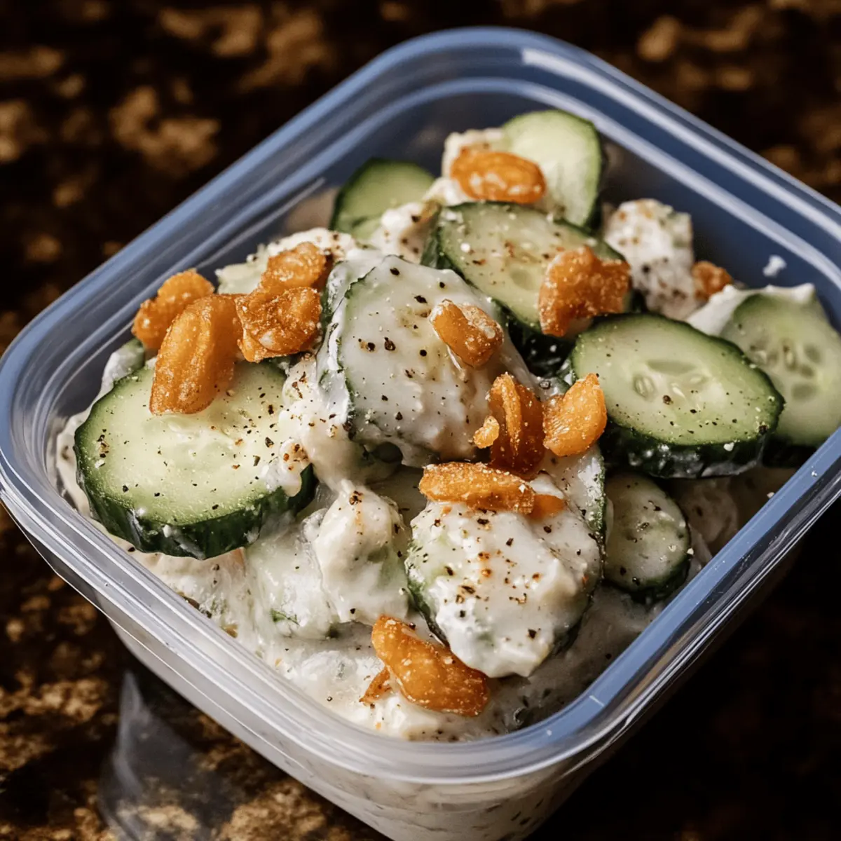 Crunchy Cucumber Bites