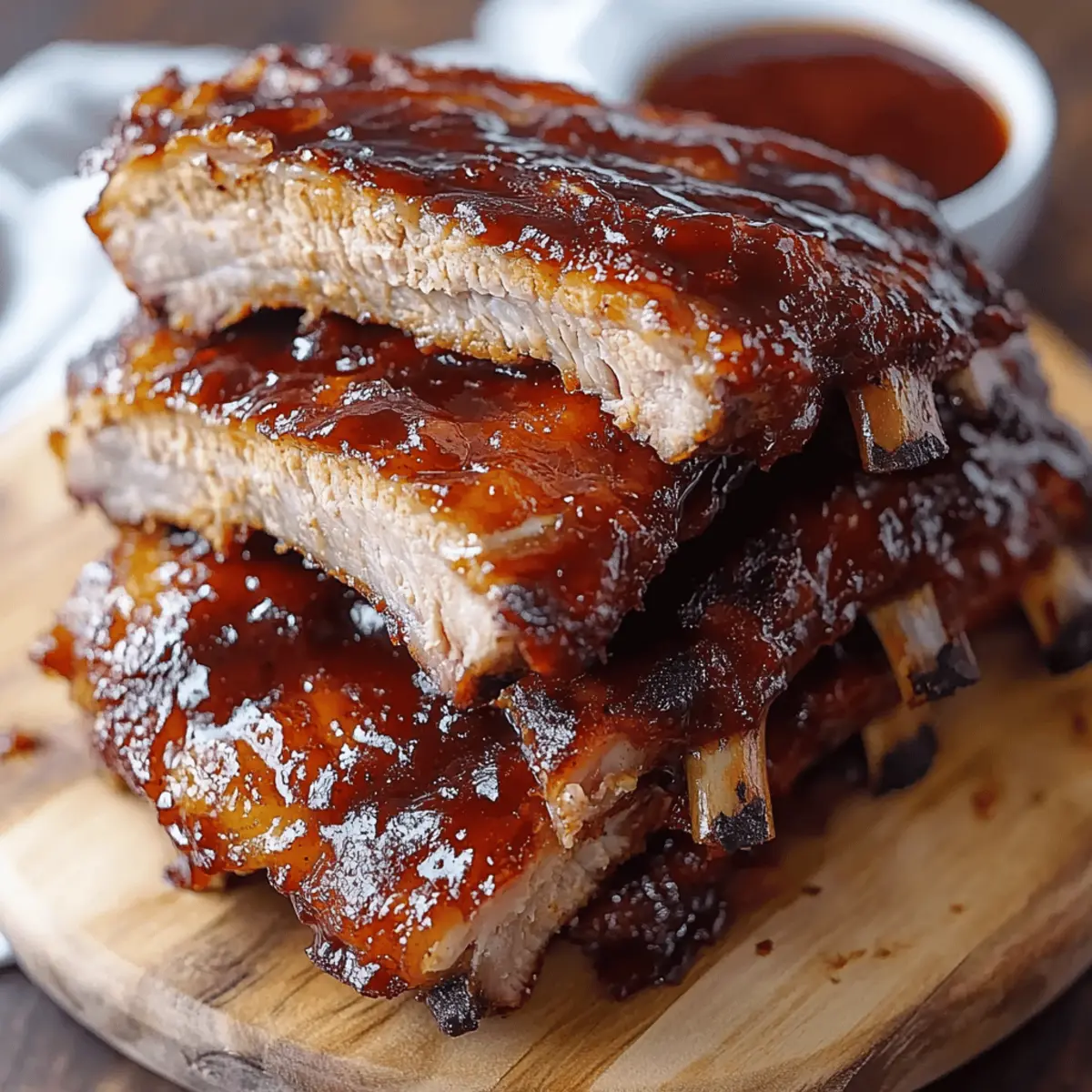 Slow Cooker BBQ Baby Back Ribs