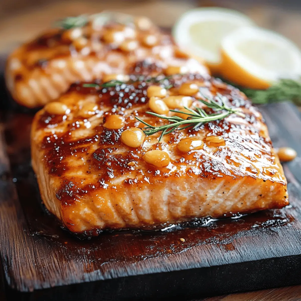 Cedar Plank Grilled Salmon