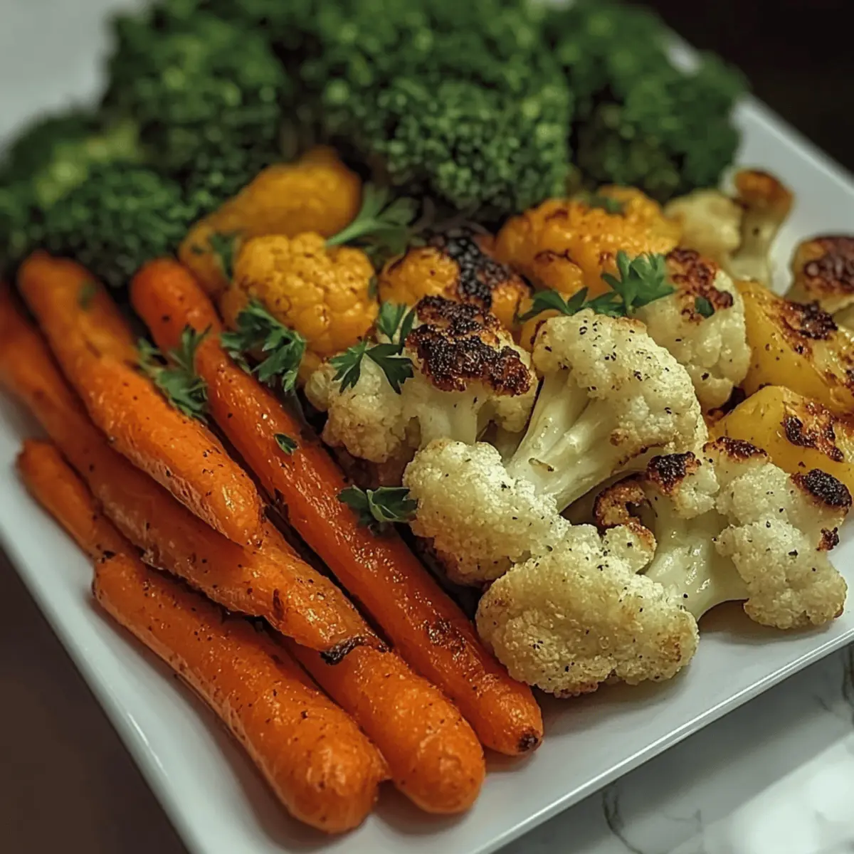 Garlic Roasted Vegetables