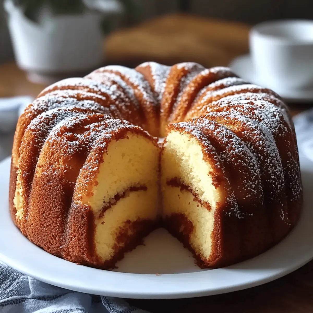 Cinnamon Swirl Bundt Cake