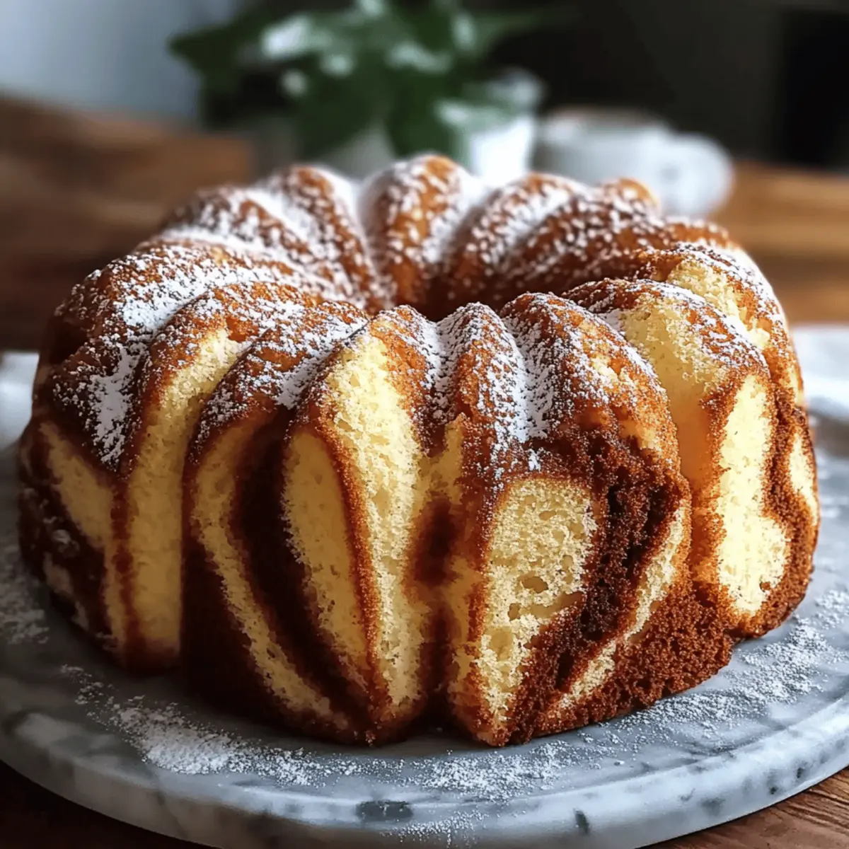 Cinnamon Swirl Bundt Cake