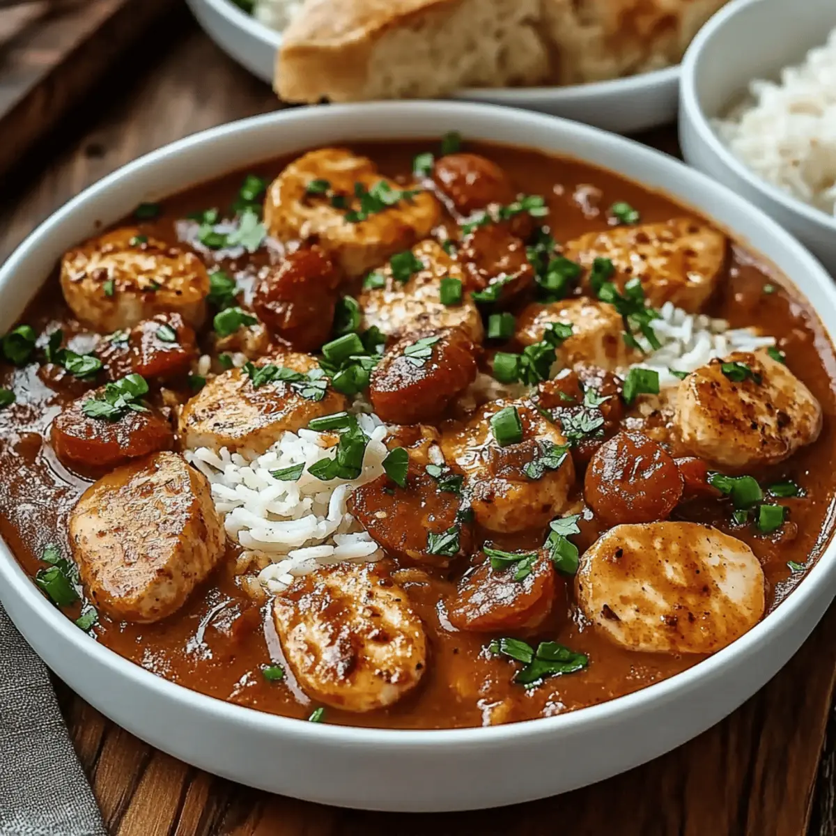 Chicken and Sausage Gumbo
