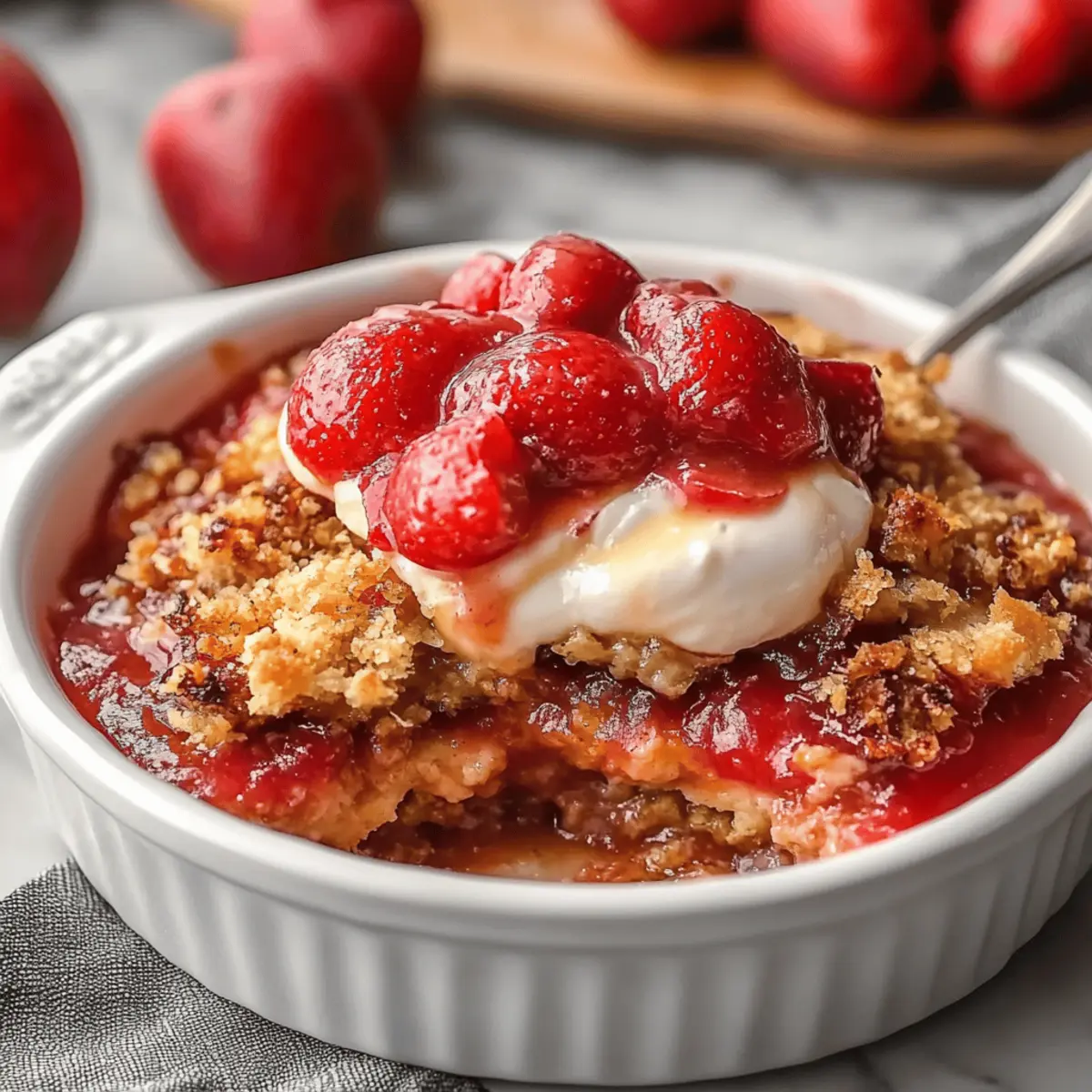 Cherry Crumble