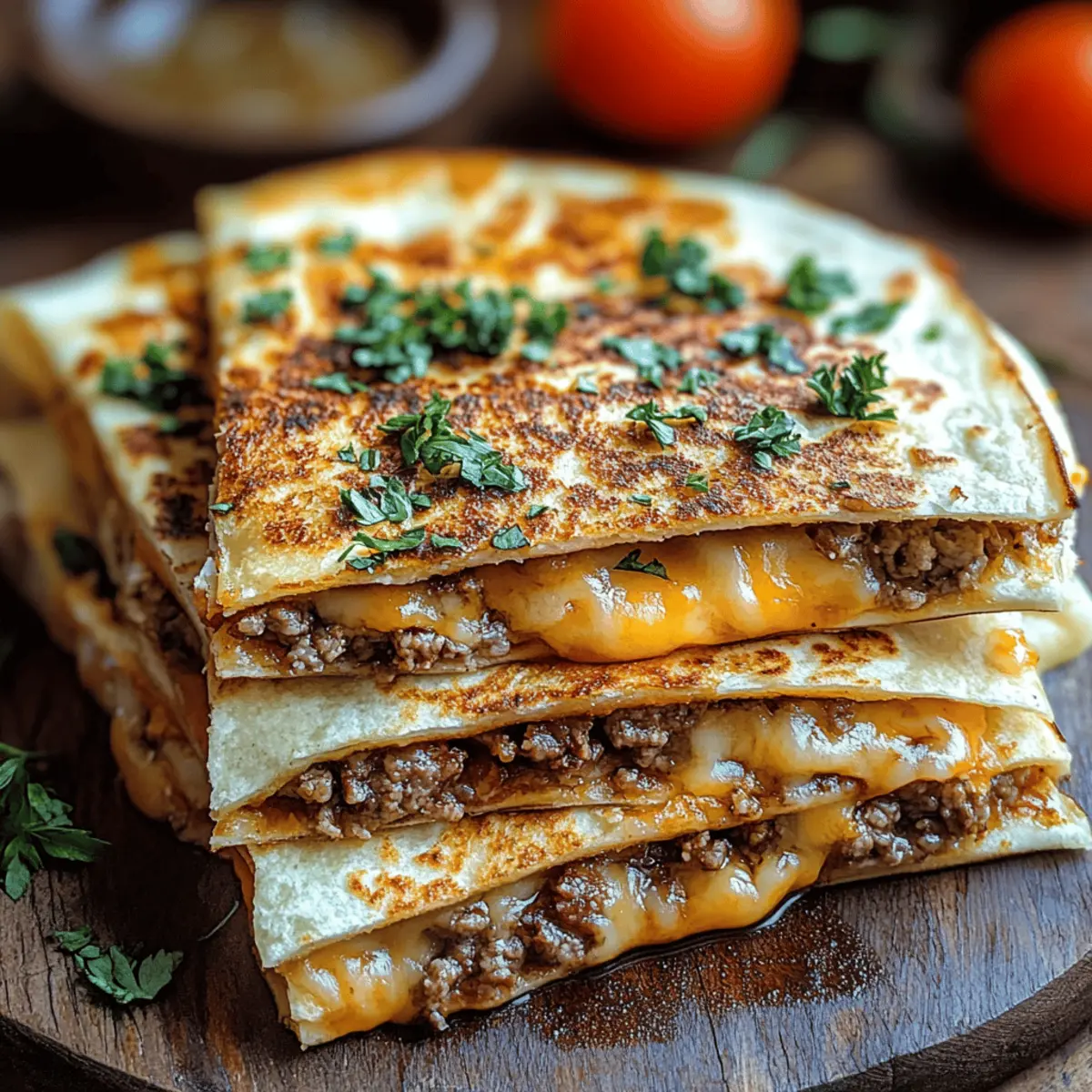 Smashburger Quesadillas