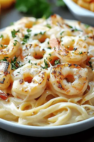 Creamy Shrimp Alfredo