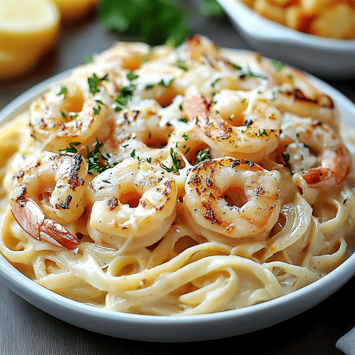 Creamy Shrimp Alfredo