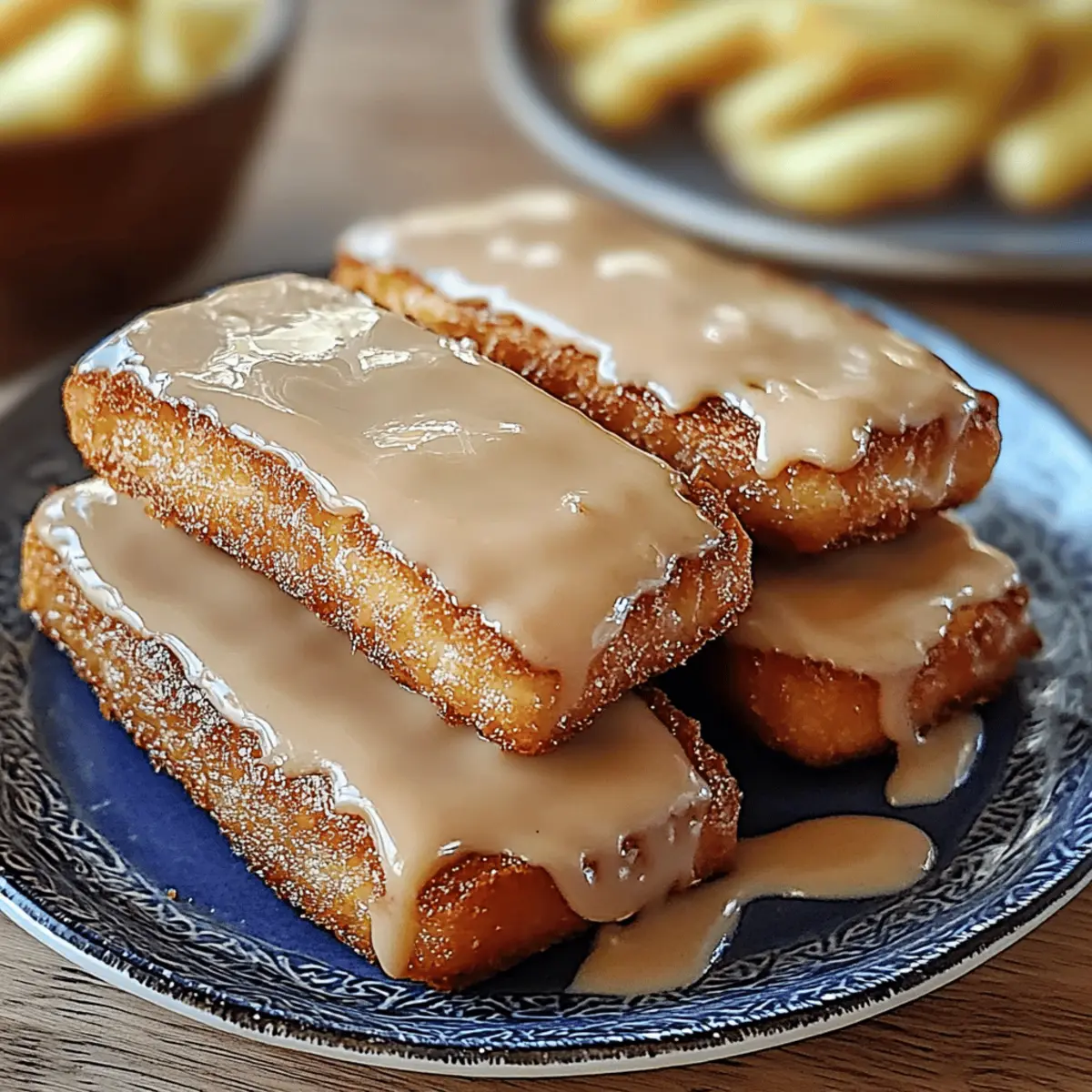Soft Baked Maple Donut Bars