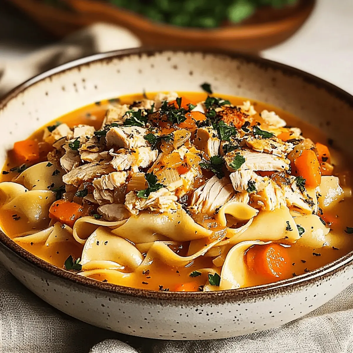 Hearty Chicken Noodle Soup