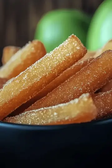 Crispy Air Fryer Apple Fries