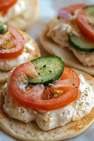Mini Pita Pockets with Hummus