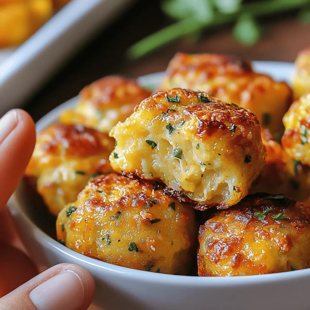 Zucchini Tots