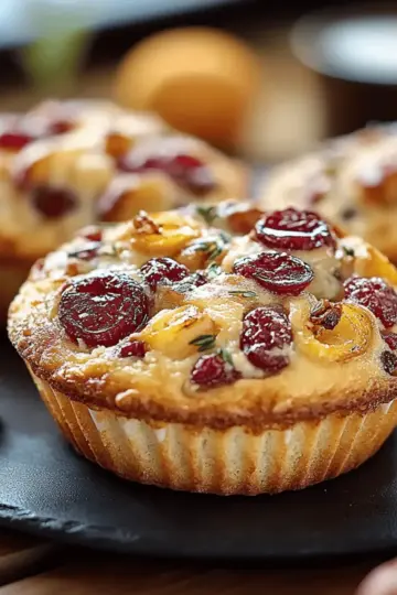 Cranberry Orange Pecan Muffins