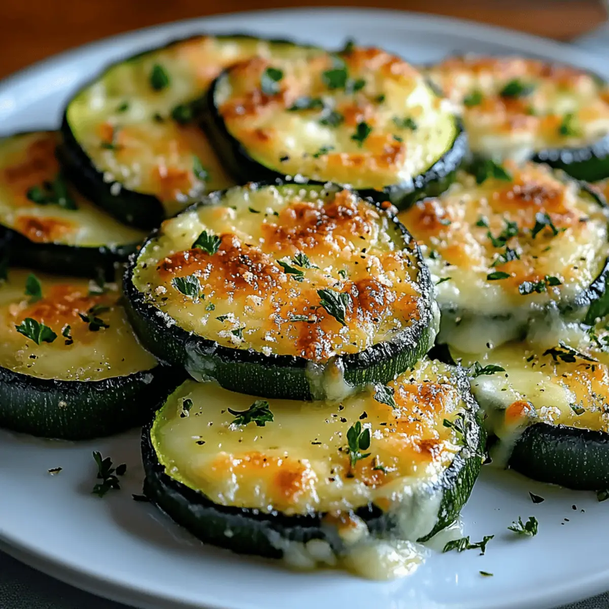 Baked Zucchini and Cheese