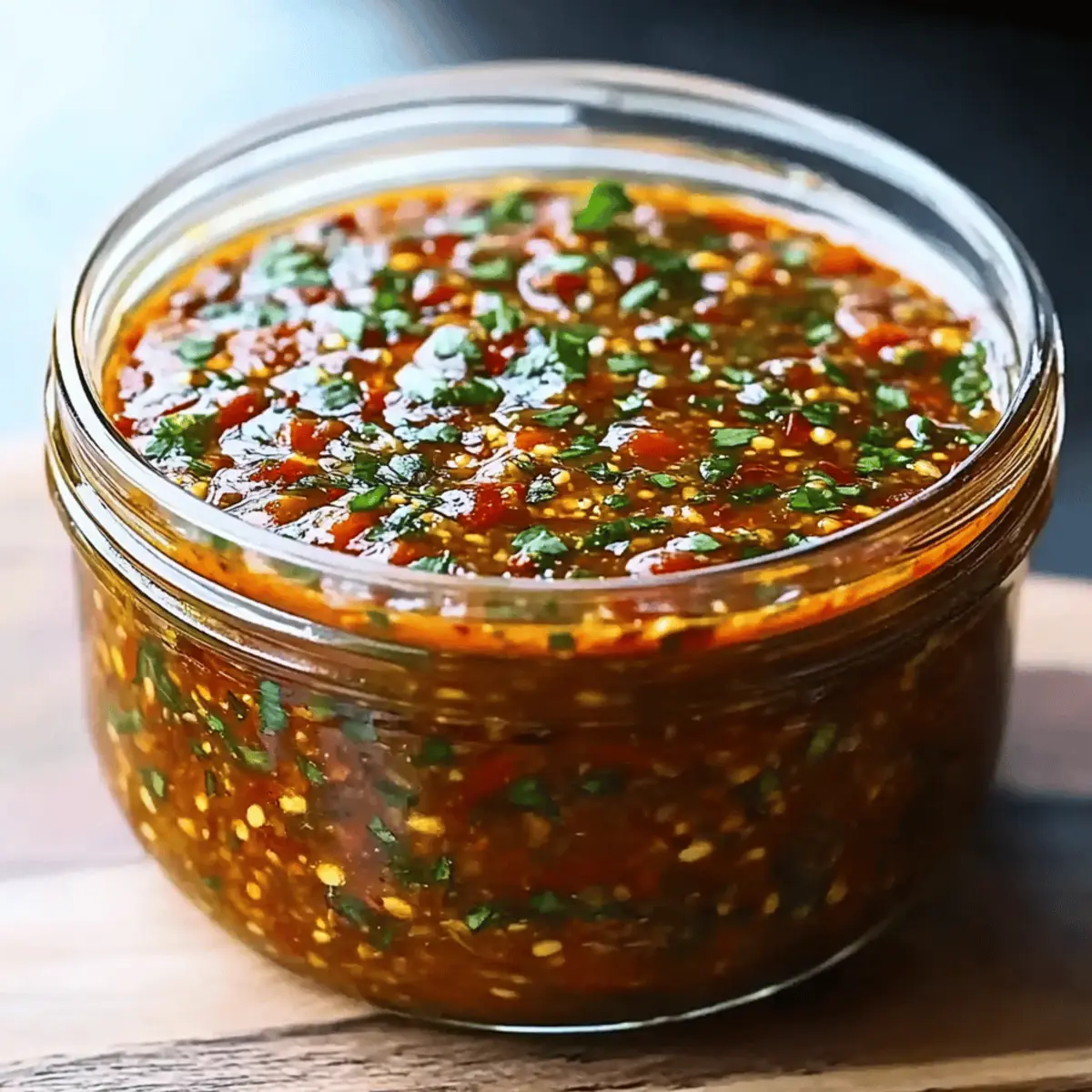Smoky Red Chimichurri