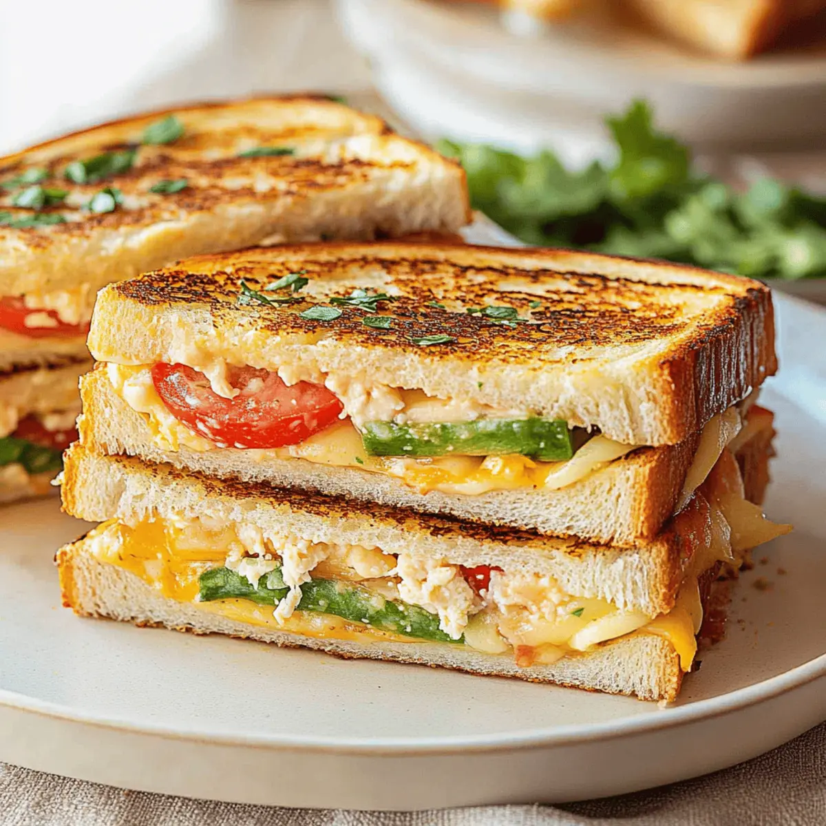 Chicken Avocado Melt Sandwich