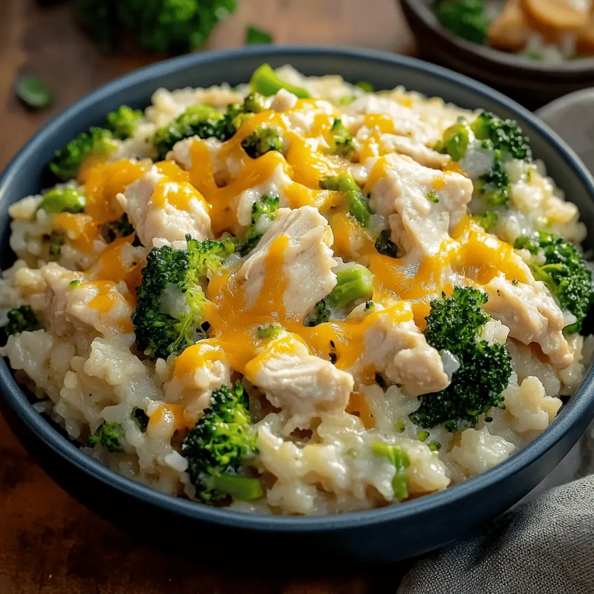Cheesy Chicken Broccoli Rice