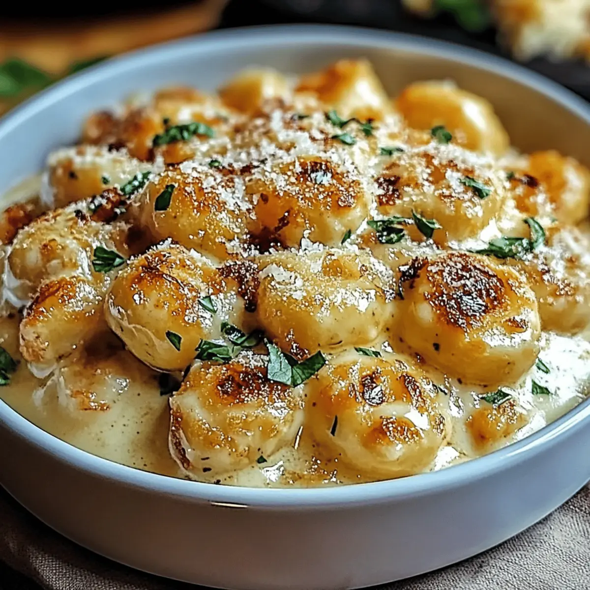 Creamy Crack Chicken Gnocchi