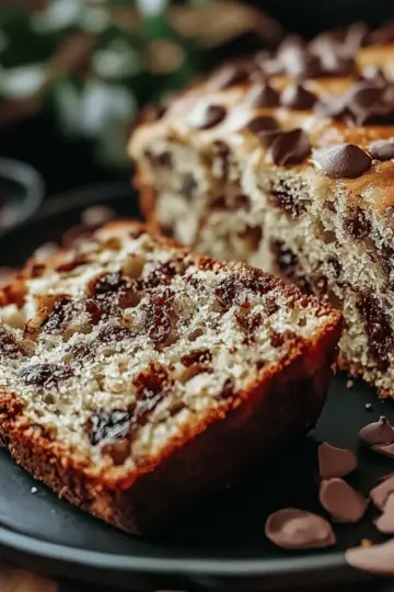 Banana Bread with Chocolate Chips