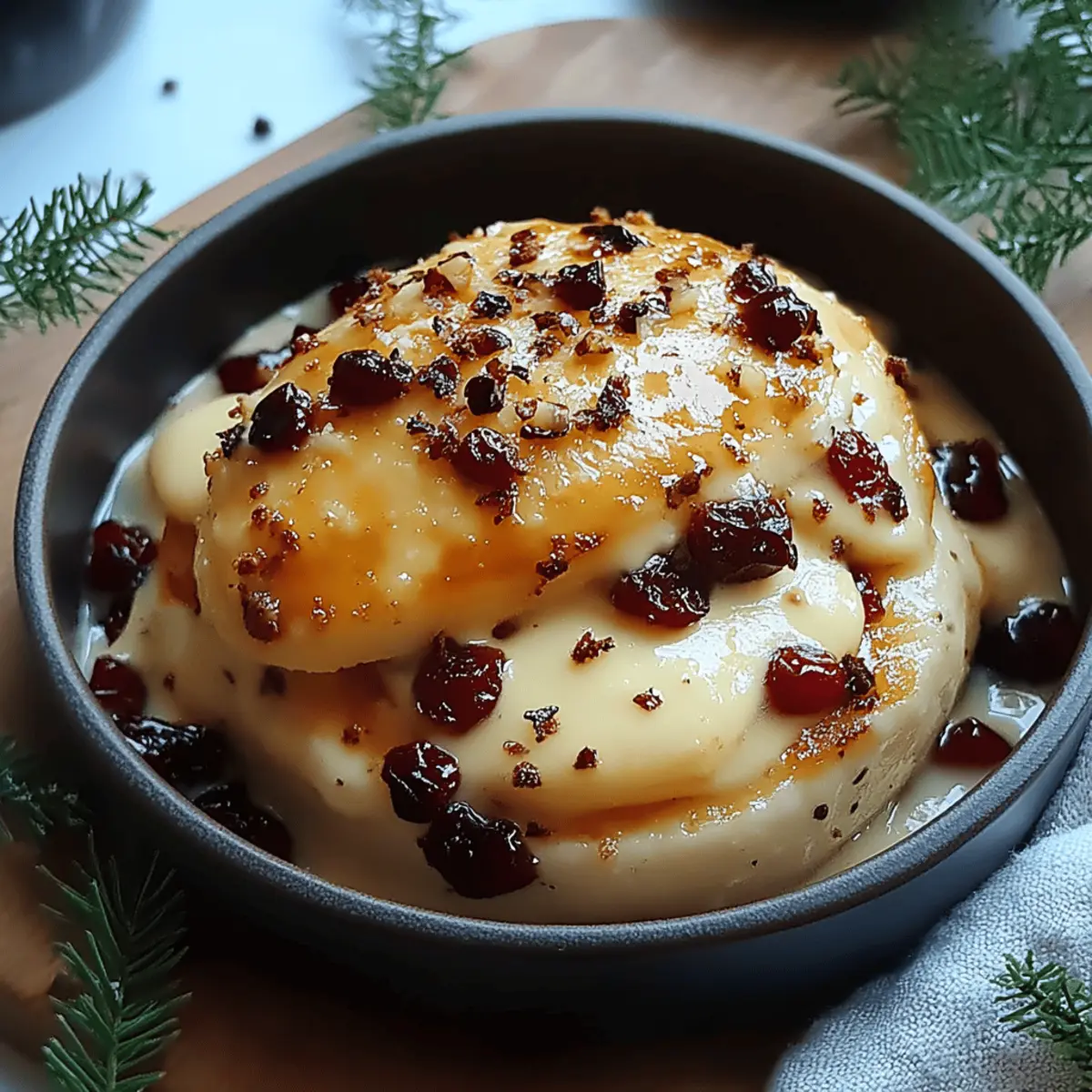 Cranberry Brie Stuffed Chicken