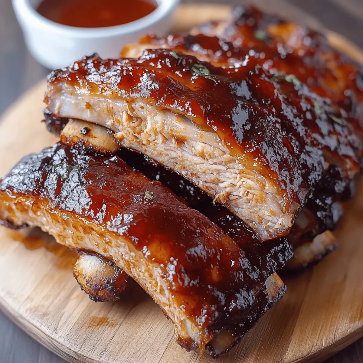Slow Cooker BBQ Baby Back Ribs