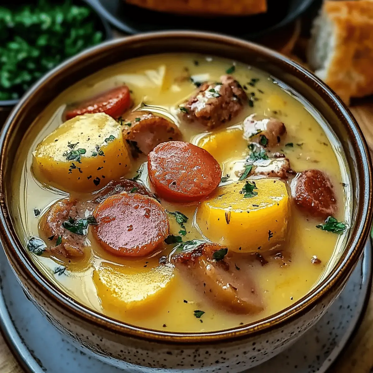 Kielbasa Potato Soup