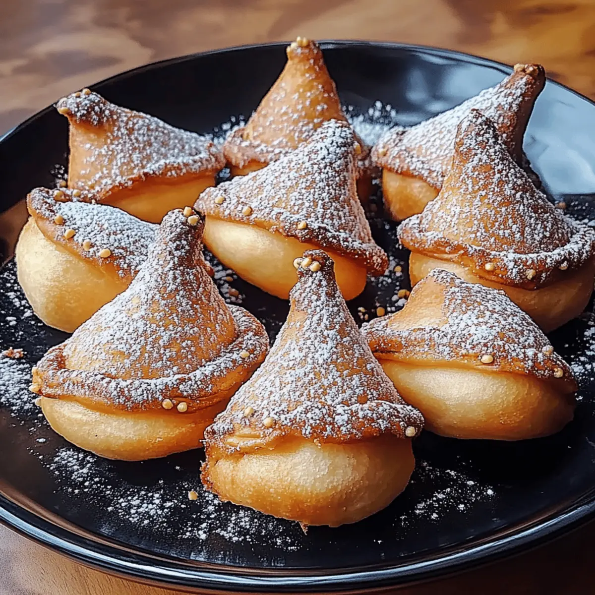 Crescent Roll Witch Hats