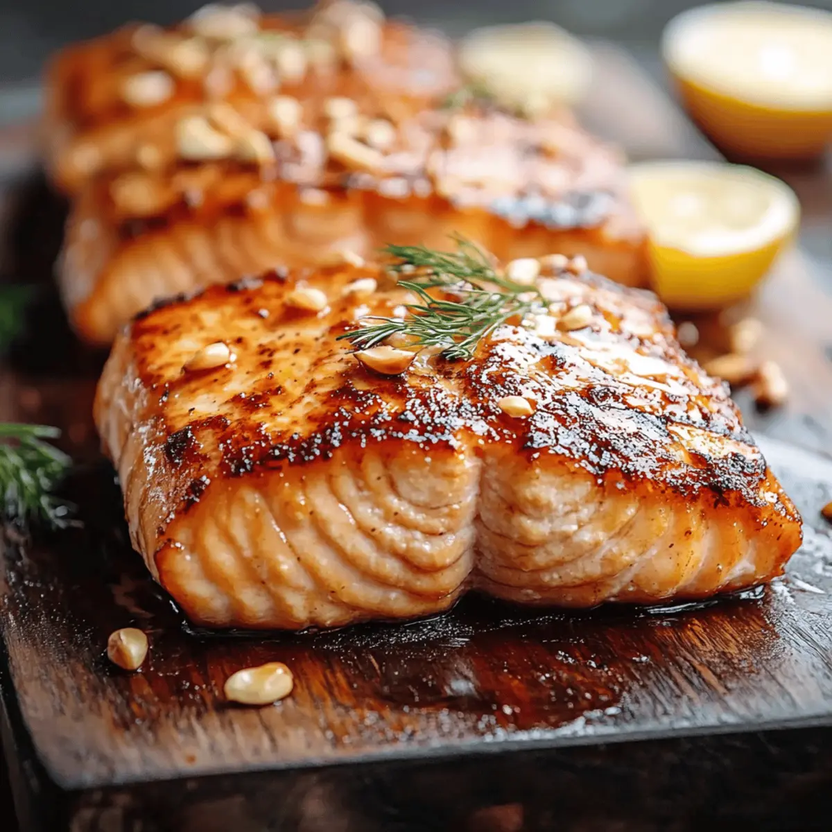 Cedar Plank Grilled Salmon